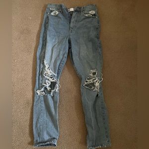 RSQ light wash blue mom jeans